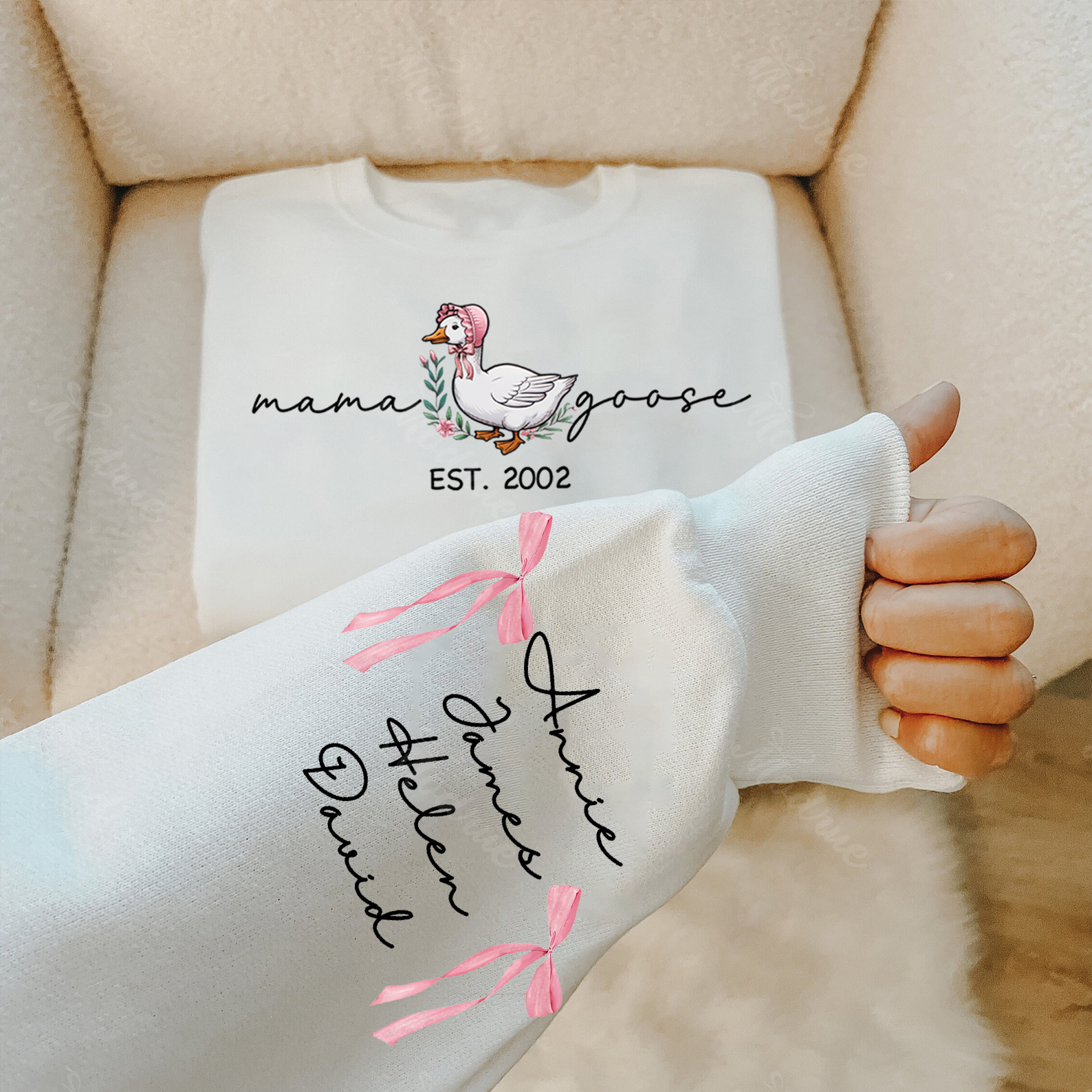 Personalized Mama Goose Sweatshirt