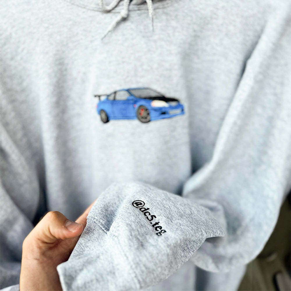 ✨Personalized Car Craft Hoodies, Gift for Boyfriend & Car Lovers