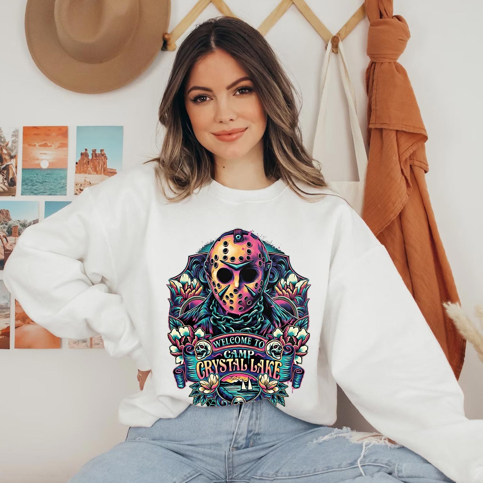 Friday the 13th Horror Movie T-Shirt Sweatshirt Hoodie