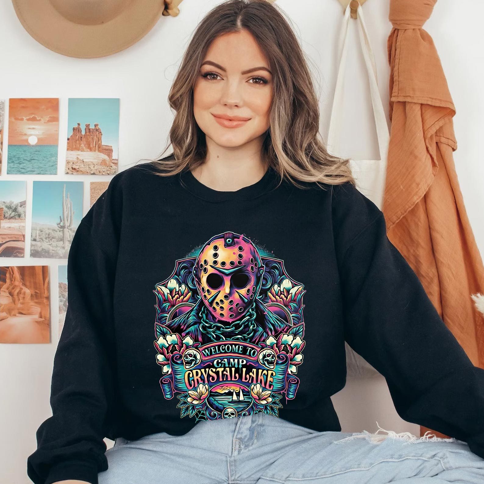 Friday the 13th Horror Movie T-Shirt Sweatshirt Hoodie