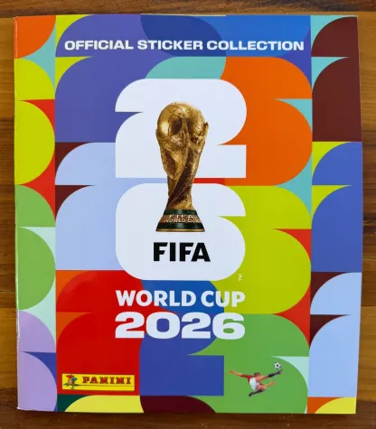 Official World Cup 2026 Sticker Collection – Album & Sticker Packets | USA/Canada/Mexico 48-Team Edition