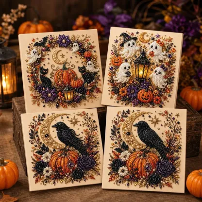Halloween pearl art DIY kit gallery image