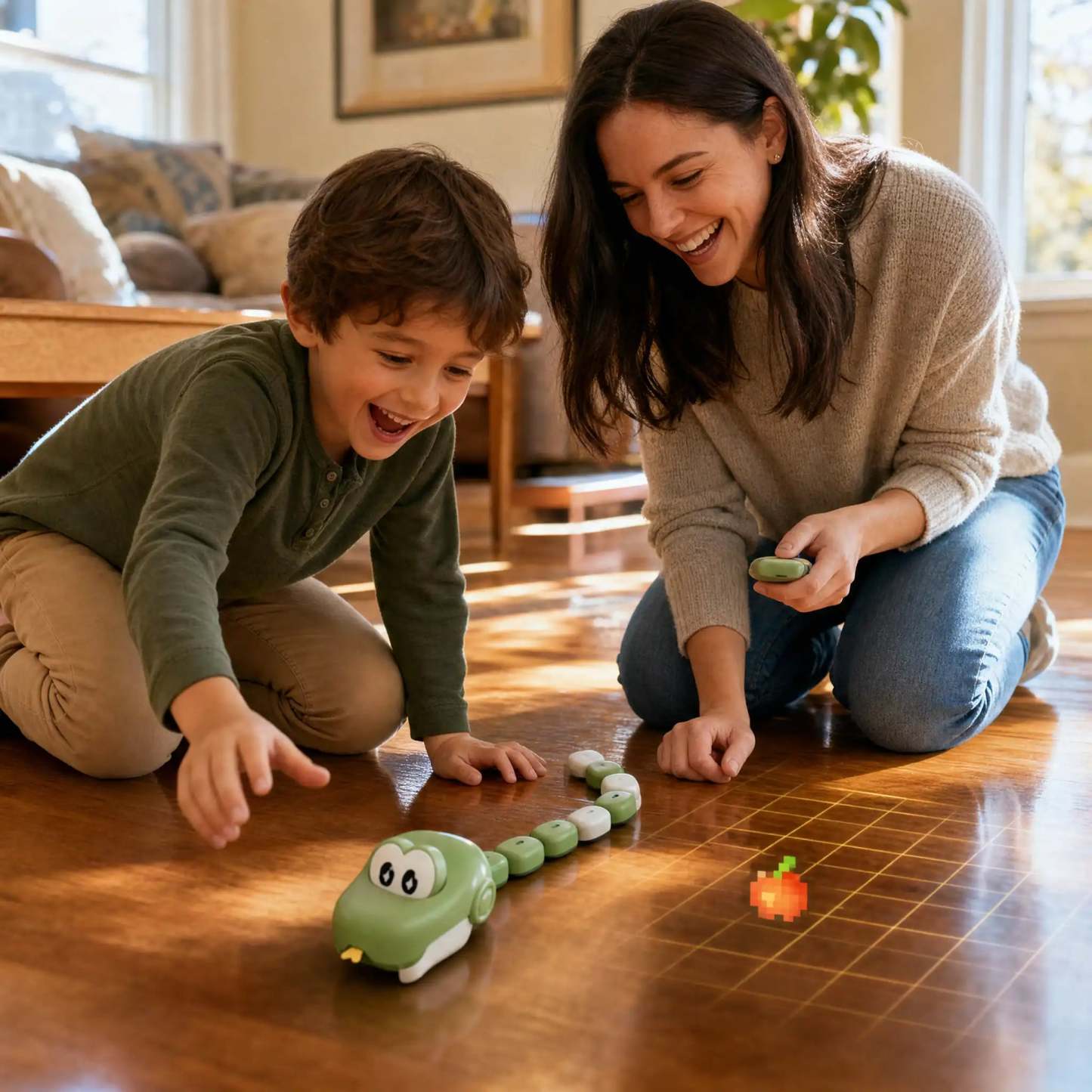 Remote Control Snake Toy for Kids | Magnetic Snake Game with Modular Blocks | STEM Learning Toy for Boys & Girls