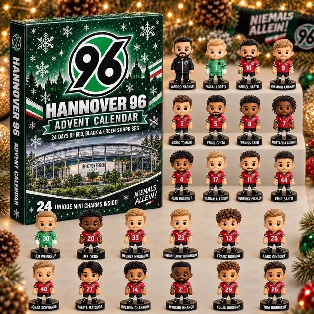 2026 Soccer Teams Advent Calendar - Hannover 96 Edition Blind Box