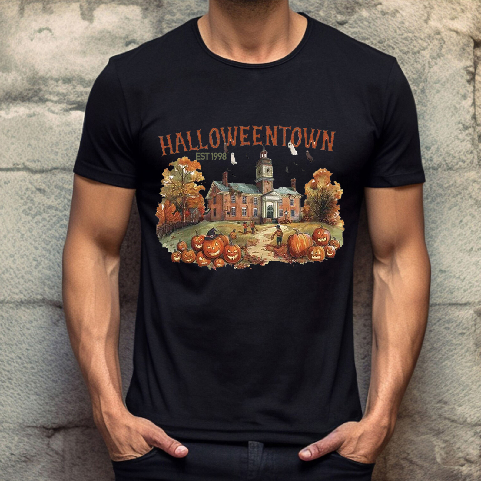 Vintage Halloweentown Est 1998 T-Shirt