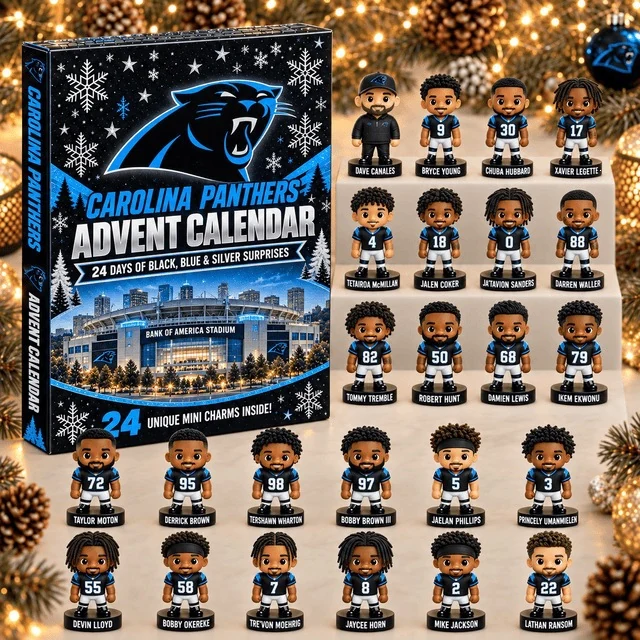 2026 Football Advent Calendar - Carolina Panthers Edition Blind Box