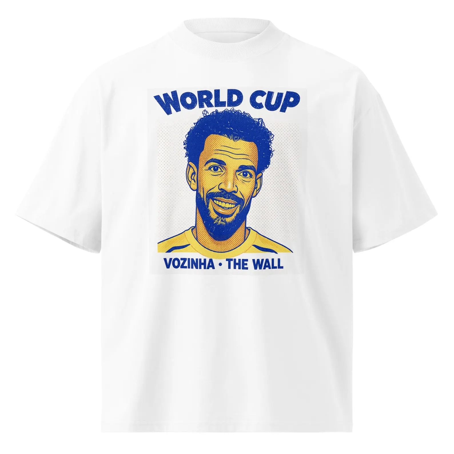 Vozinha "The Wall" Cabo Verde Goalkeeper Graphic Tee