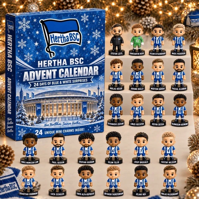 2026 Soccer Teams Advent Calendar - Hertha BSC Edition Blind Box