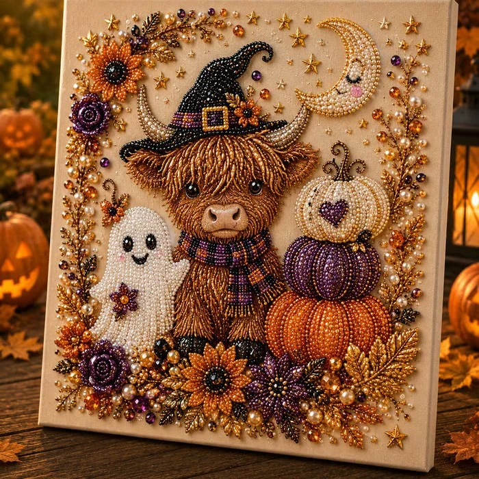 Halloween pearl art DIY kit style 56