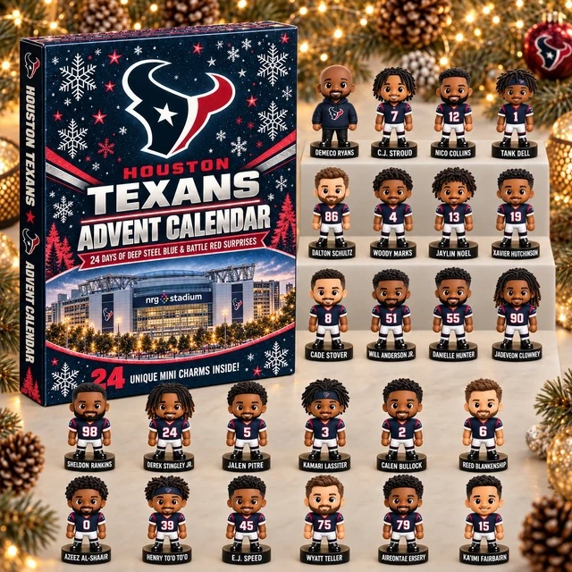 2026 Football Advent Calendar - Houston Texans Edition Blind Box