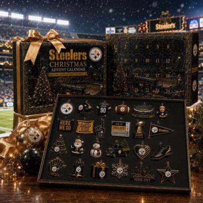 Pittsburgh Steelers Merch Christmas Advent Calendar 2026 Gift For Football Fans