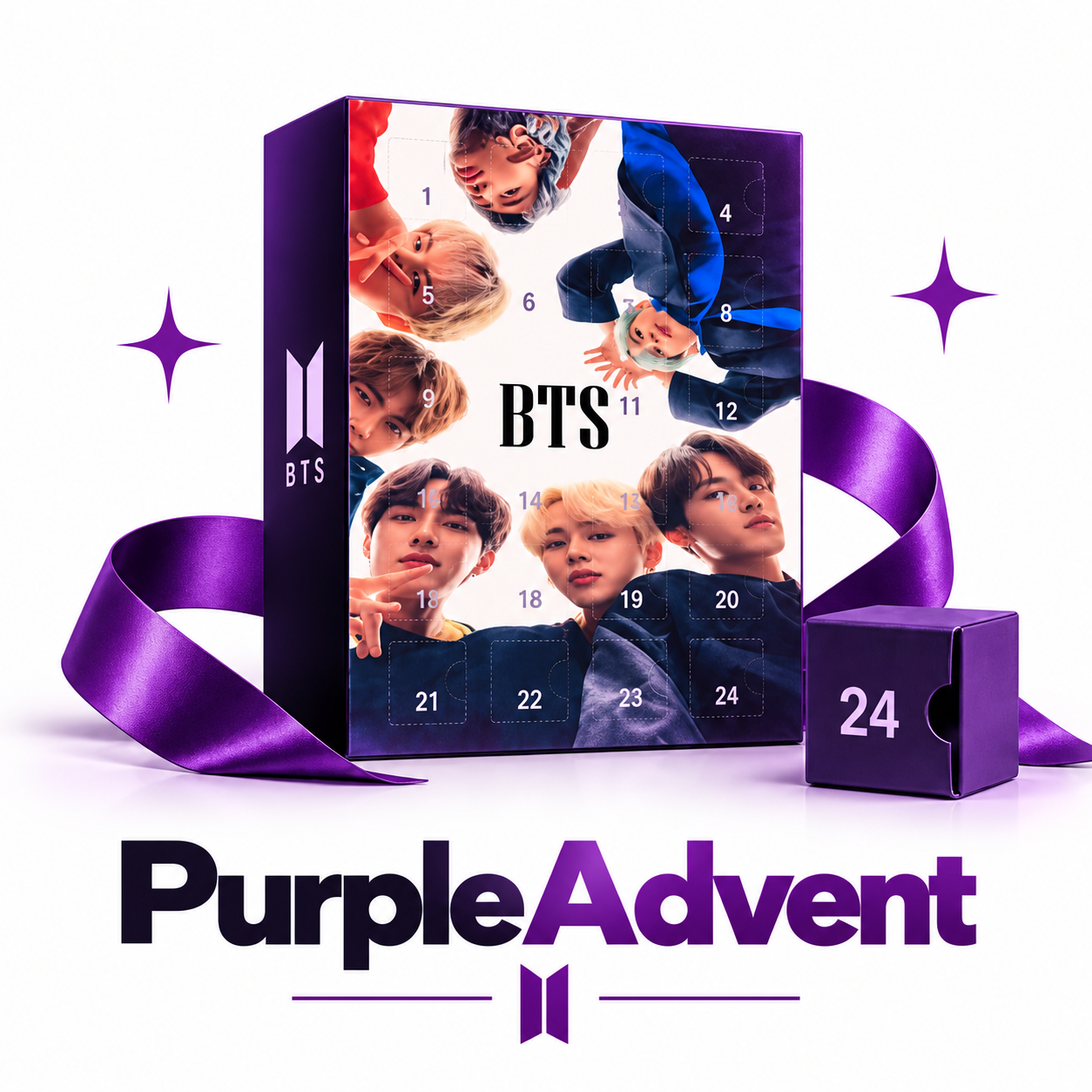Ultimate Purple Army Advent Calendar – 24-Day Fan Box