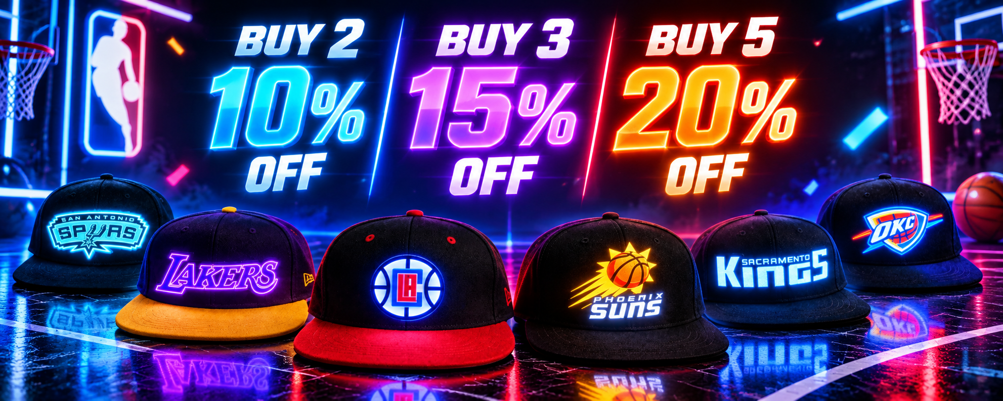 Basketball Led Snapback