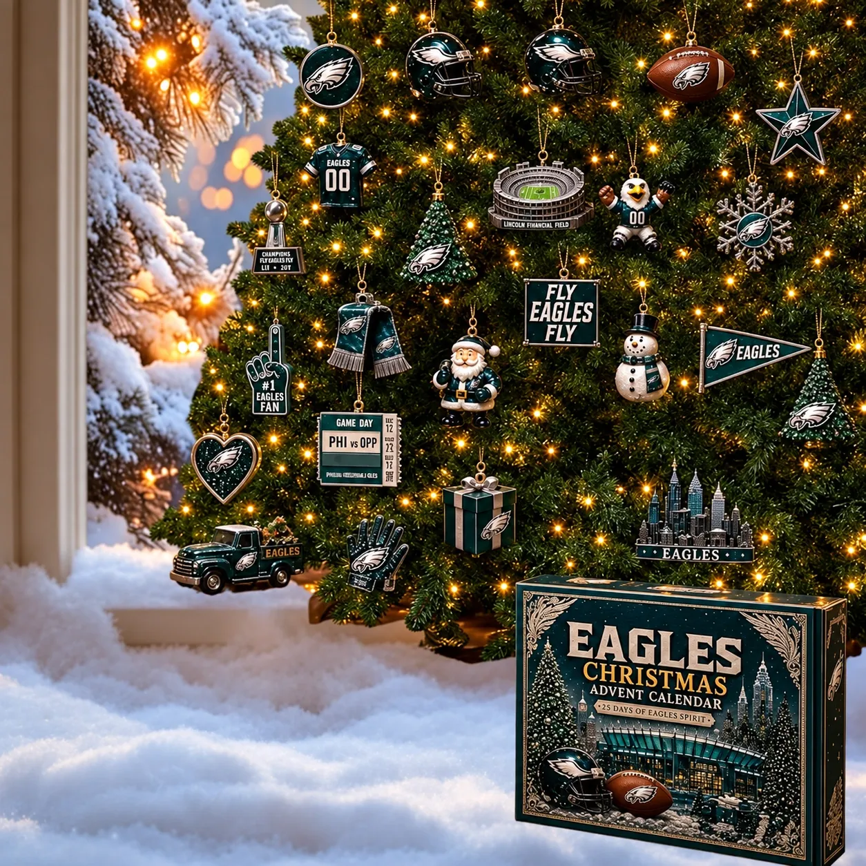 Philadelphia Eagles Advent Calendar – 24 Fan Surprises