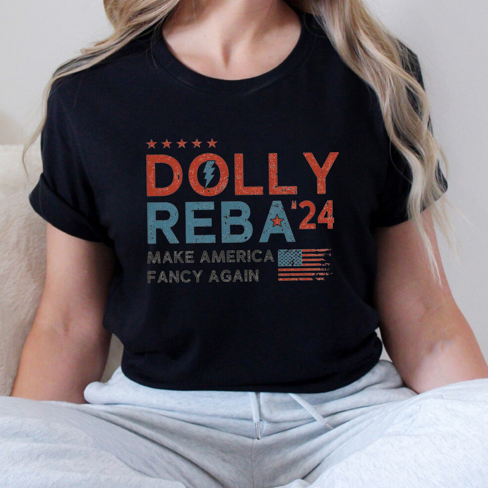 Vintage Dolly Reba Mafa Tee