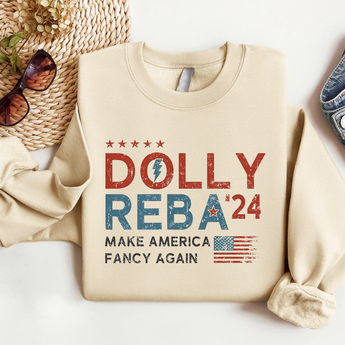 Vintage Dolly Reba Mafa Tee