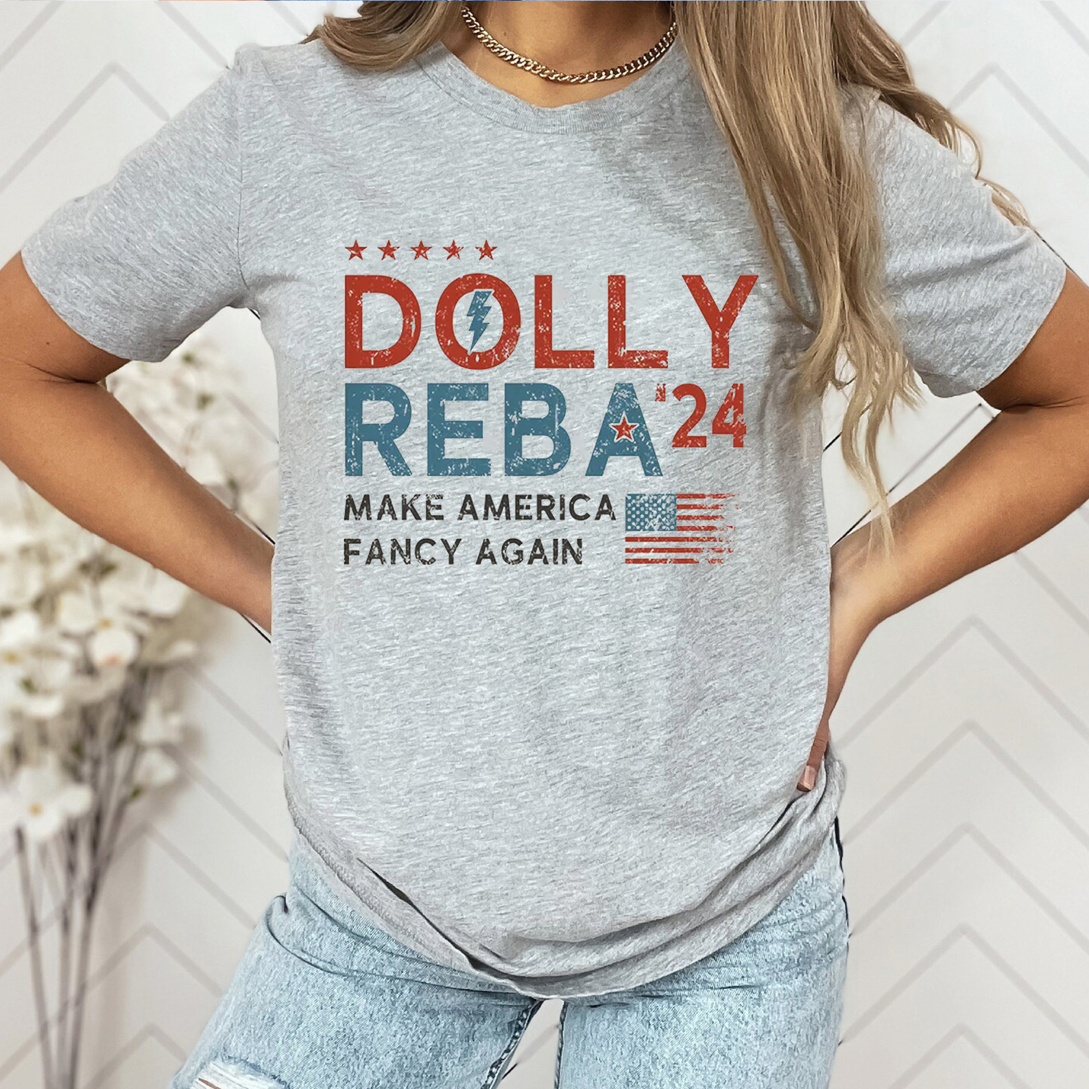 Vintage Dolly Reba Mafa Tee
