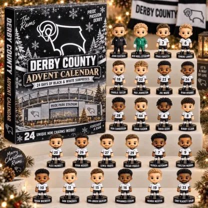 2026 Soccer Teams Advent Calendar - Derby County Edition Blind Box