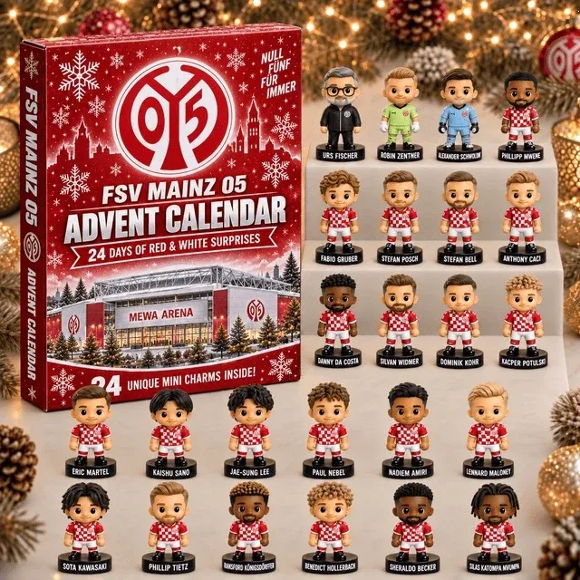 2026 Soccer Teams Advent Calendar - 1. FSV Mainz 05 Edition Blind Box