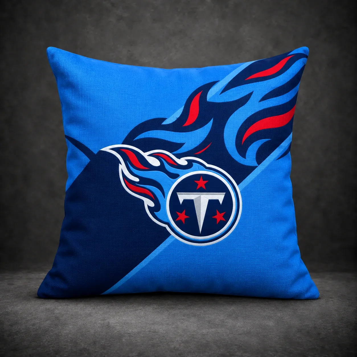 Tennessee Titans Football Throw Pillow