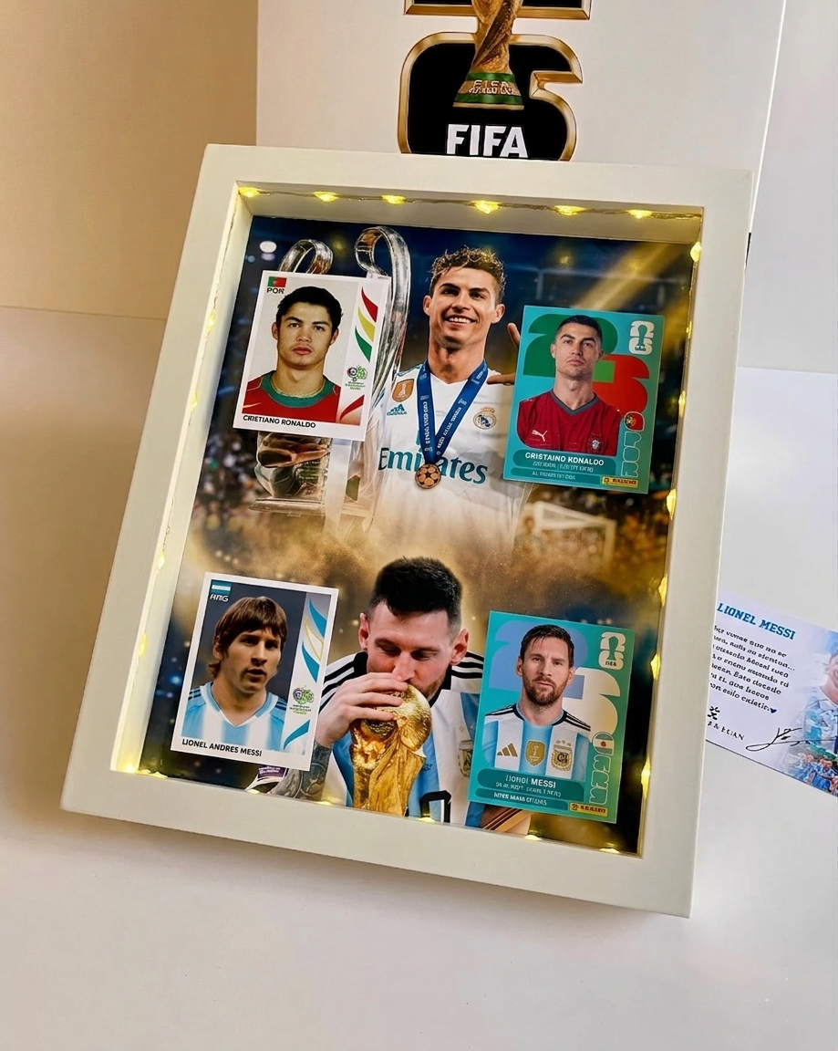 End of an Era Soccer Card Frame Display with Acrylic Option
