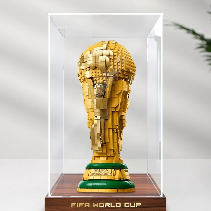 Premium LED Acrylic Display Case for LEGO® 43020 FIFA World Cup™ Trophy