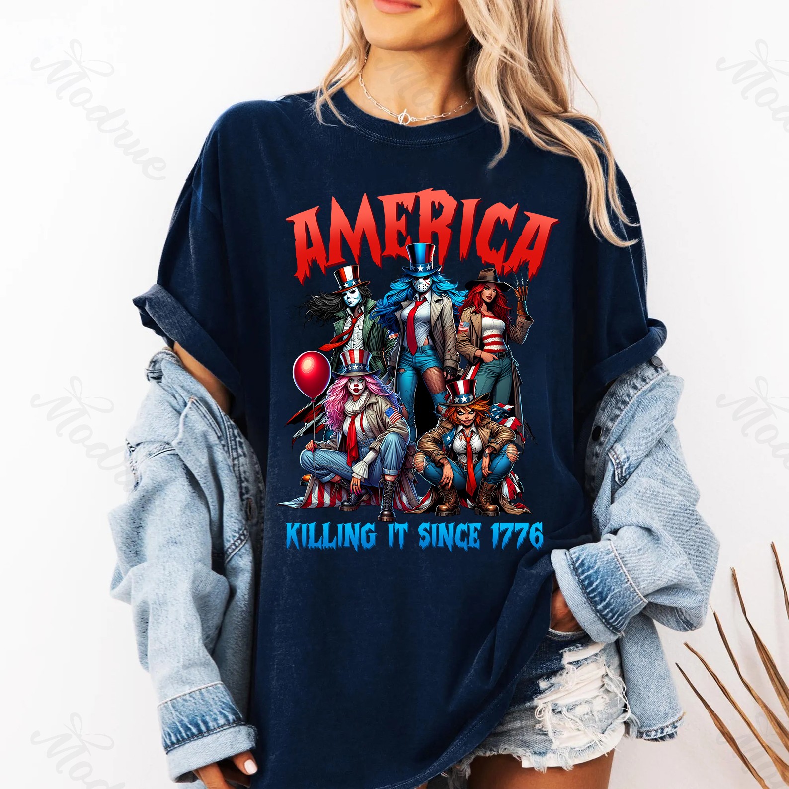 Horror Movie Shirt Independence Day Tee