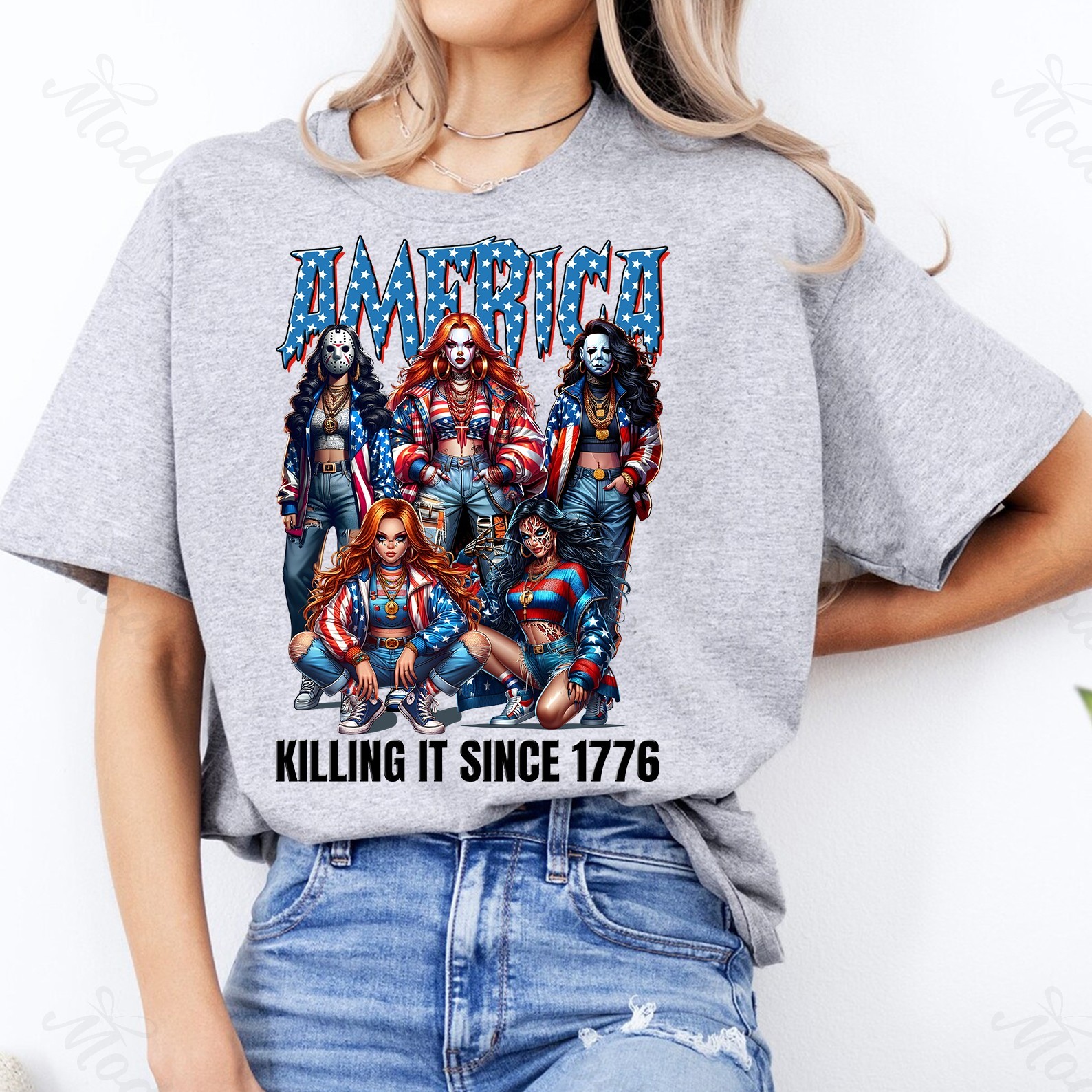 4th of July America Sweatshirt