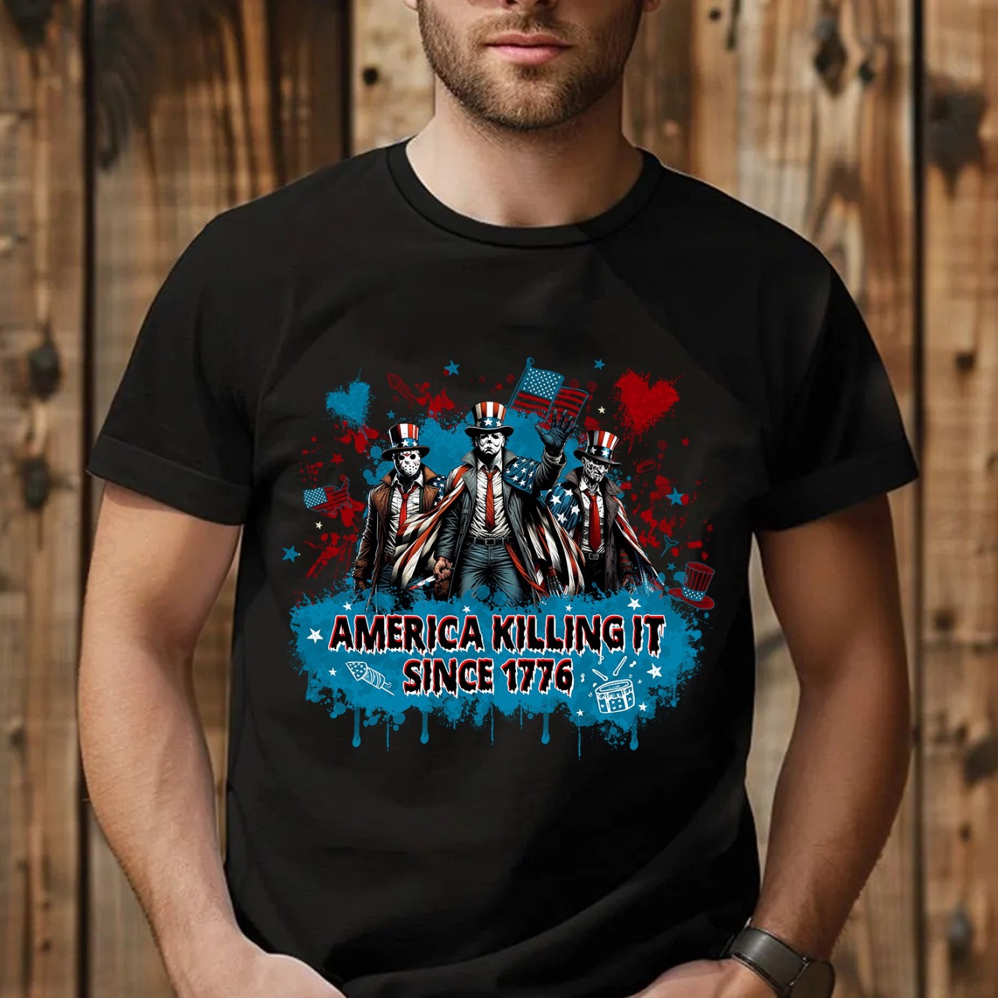 Independence Day America Killing It Since 1776 Shirt
