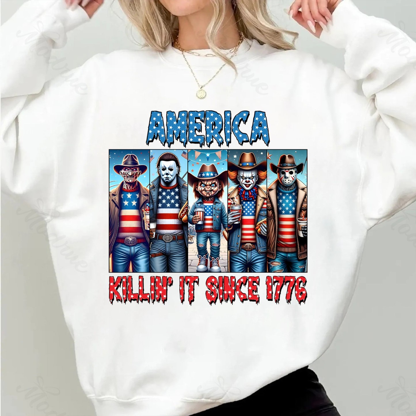 Funny 4th of July Horror Shirt