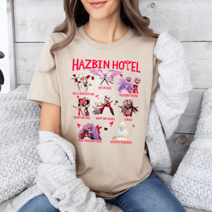 Hazbin Hotel Best Song Ranking Tshirt Sweatshirt Hoodie Ver 2