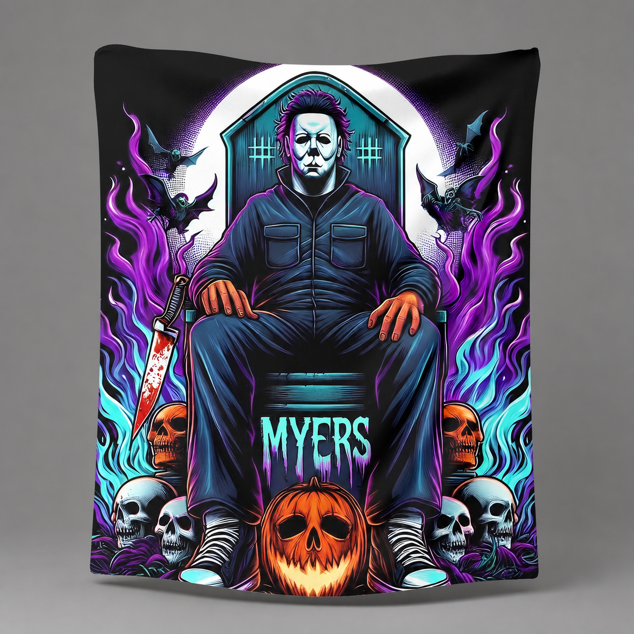 Horror Movie Character Blanket