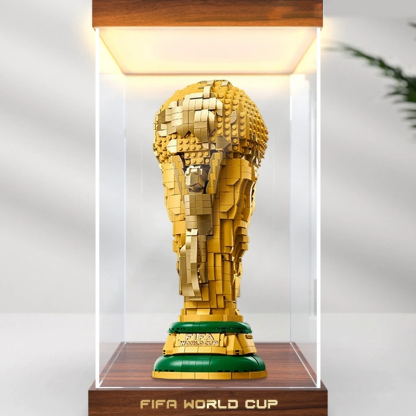 Premium LED Acrylic Display Case for LEGO® 43020 FIFA World Cup™ Trophy