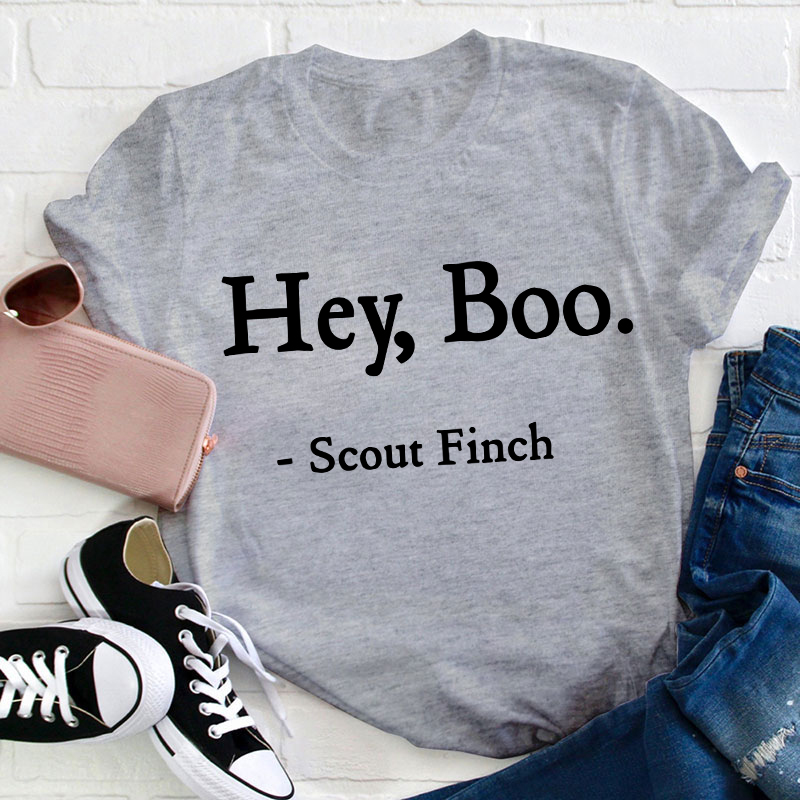Hey Boo Teacher T-Shirt