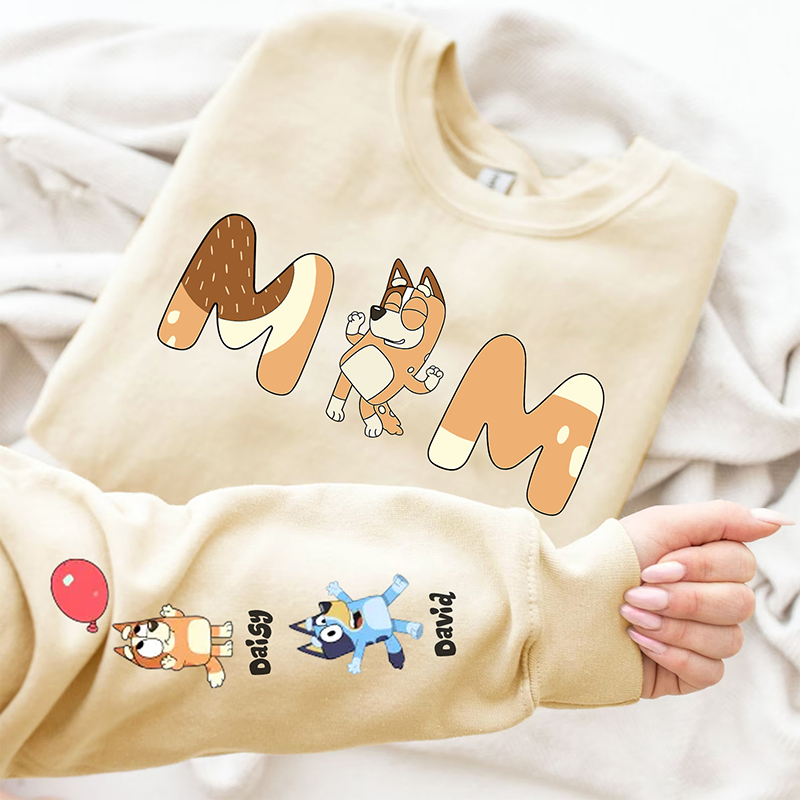 Mom & Dad Cartoon-Inspired Matching Shirt – Cute Family Graphic Tee Set