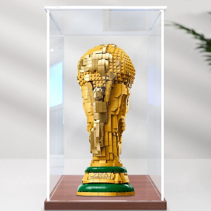 Premium LED Acrylic Display Case for LEGO® 43020 FIFA World Cup™ Trophy