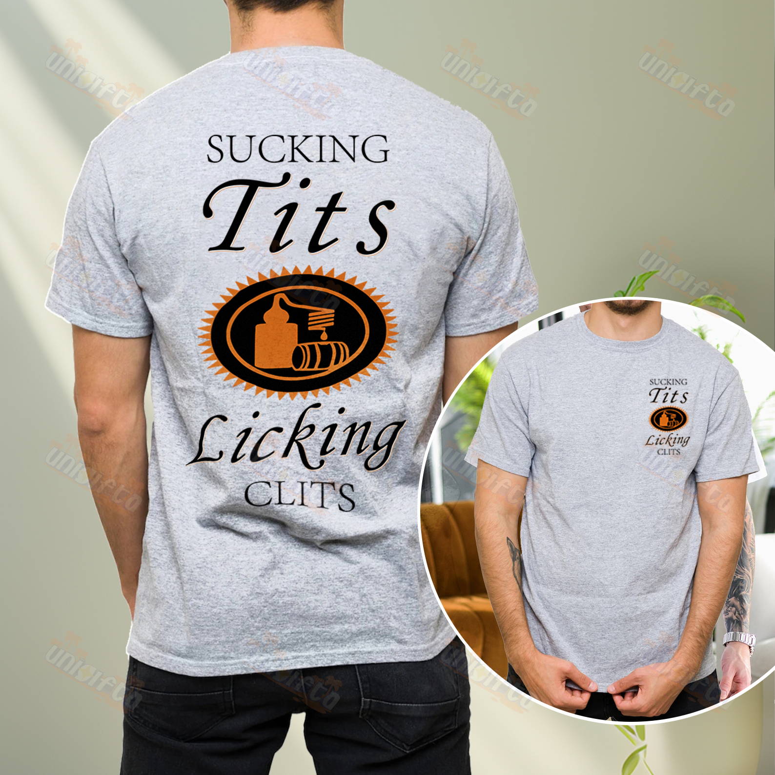 “Extreme Rebel” Offensive Retro Parody Tee