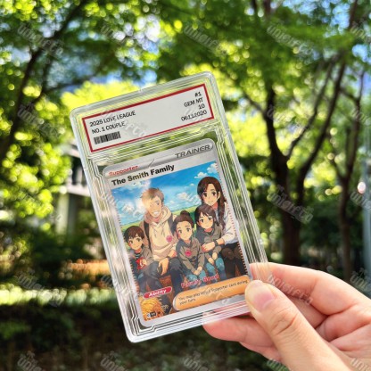 Personalized Couple Photo Anime Style Card