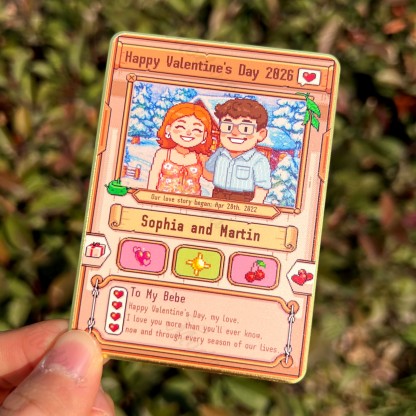 Custom Anniversary Card for Farming Game Lovers
