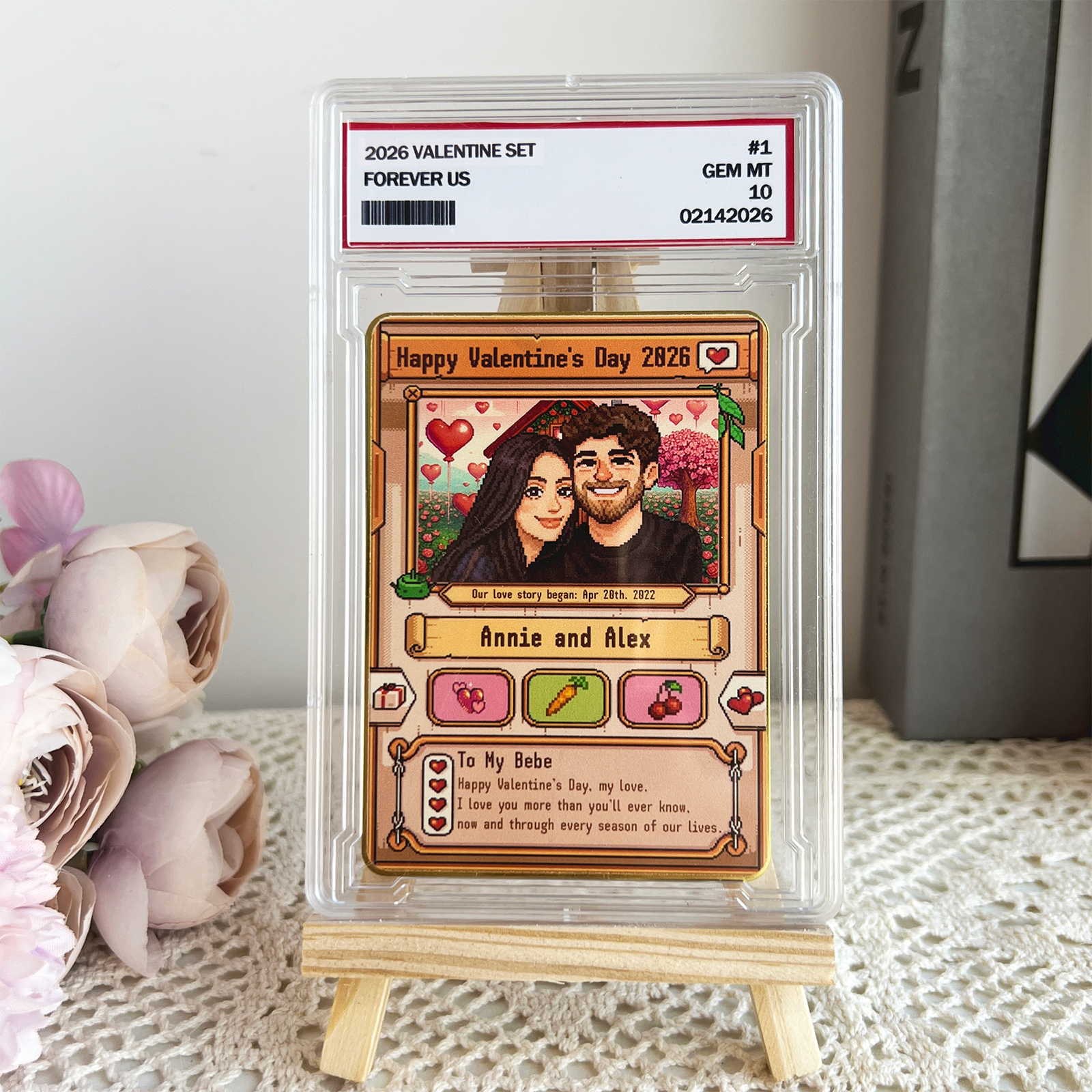 Custom Anniversary Card for Farming Game Lovers