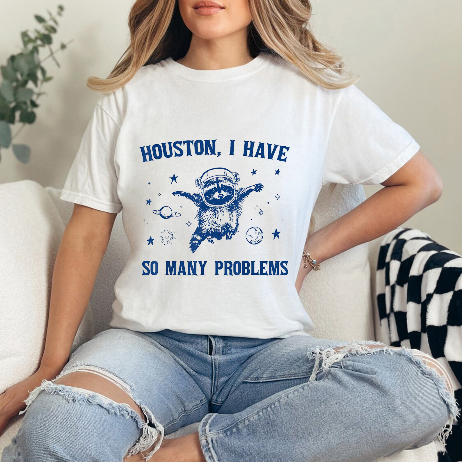 Vintage Raccoon Meme T-Shirt