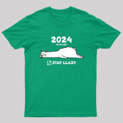 Stay Lazy Nerd T-Shirt