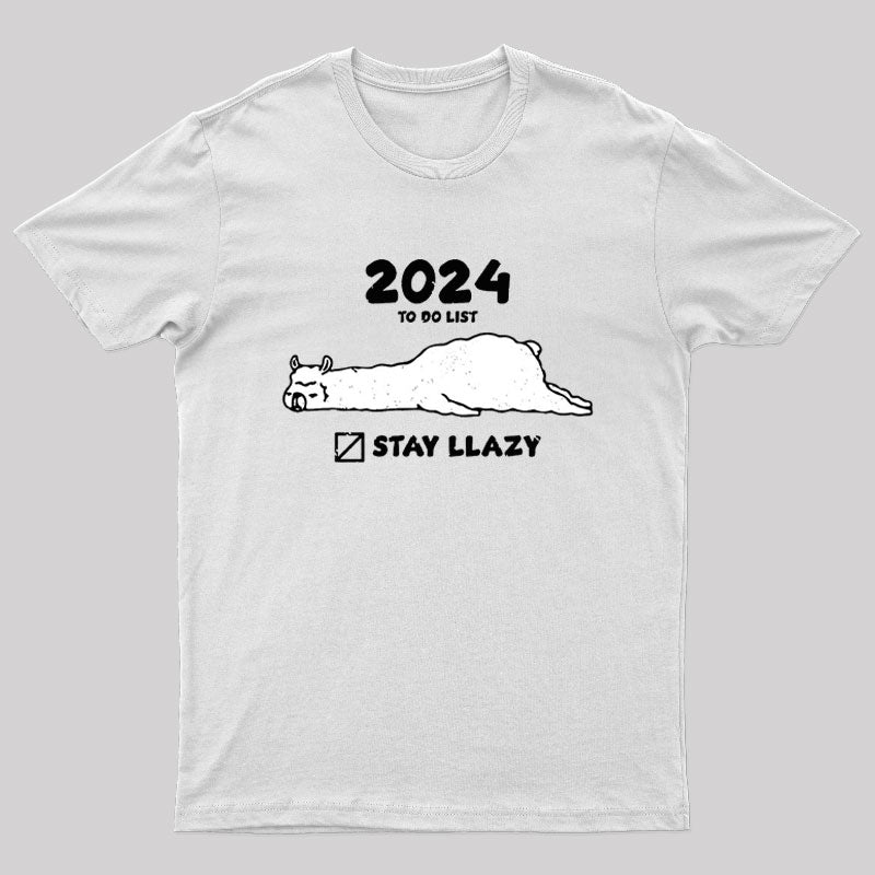 Stay Lazy Nerd T-Shirt