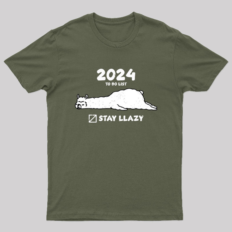 Stay Lazy Nerd T-Shirt