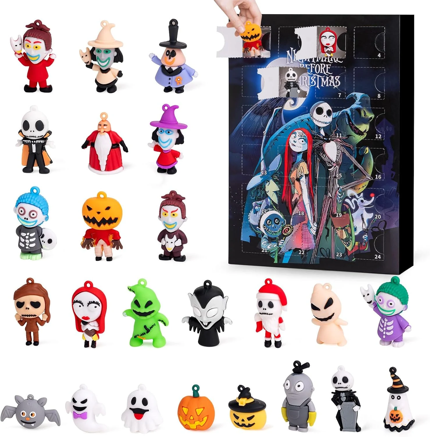 Nightmare Christmas advent calendar packaging
