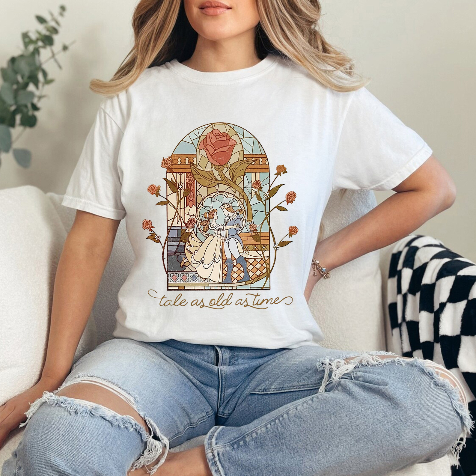 Vintage A Tale As Old As Time T Shirt