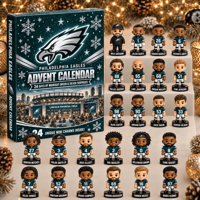 2026 Football Advent Calendar - Philadelphia Eagles Edition Blind Box