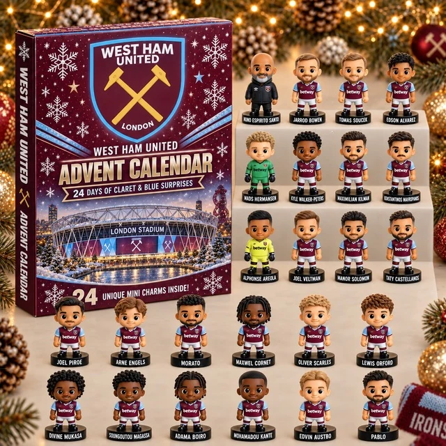 2026 Soccer Teams Advent Calendar - West Ham United Edition Blind Box