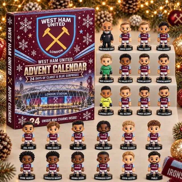 2026 Soccer Teams Advent Calendar - West Ham United Edition Blind Box