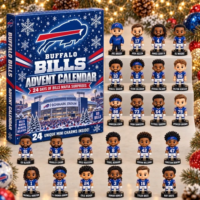 2026 Football Advent Calendar - Buffalo Bills Edition Blind Box